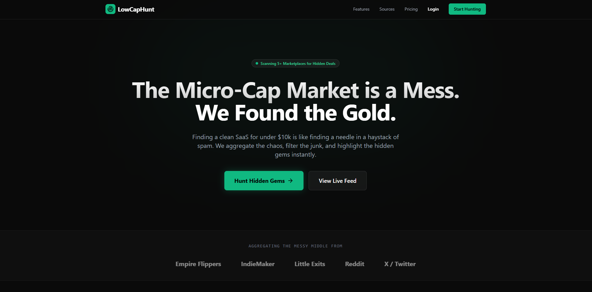 LowCapHunt screenshot