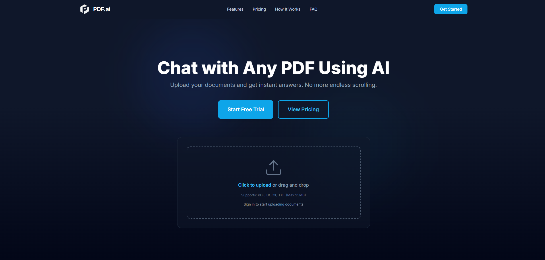 Talk To Your PDF screenshot